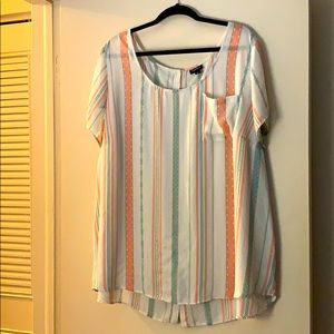 Button Back Torrid Blouse